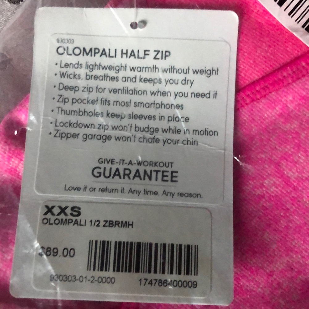 Athleta Olompali Half Zip in Brilliant Magenta - Picture 4 of 8